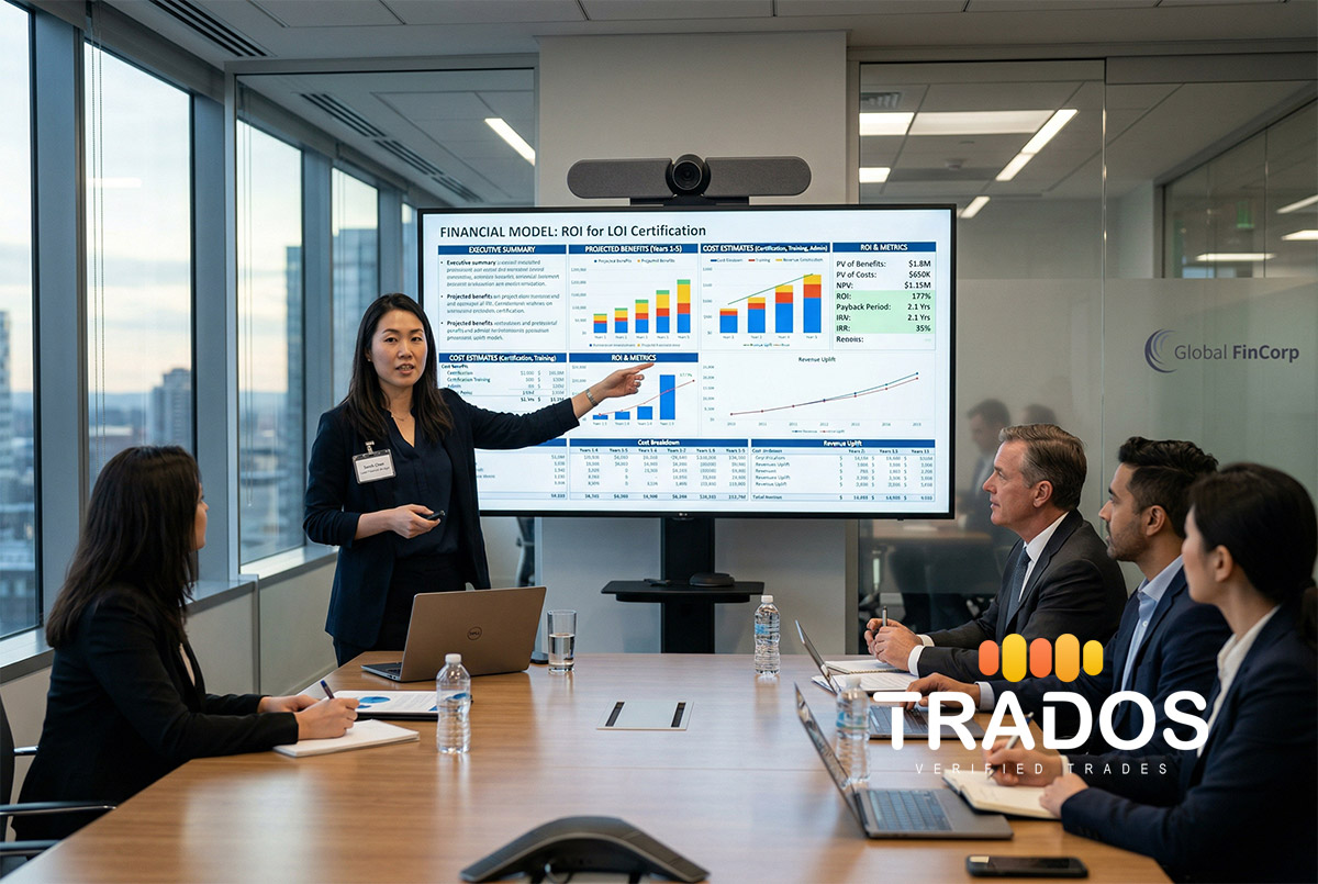 Trados Roi Loi Certification Financial Justification Photo1