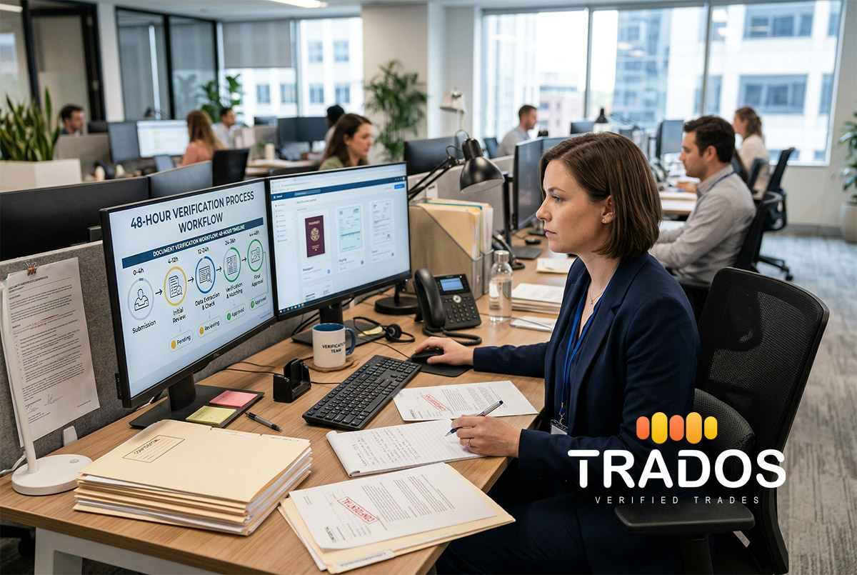 Trados Verification 48 Hour Process Photo1